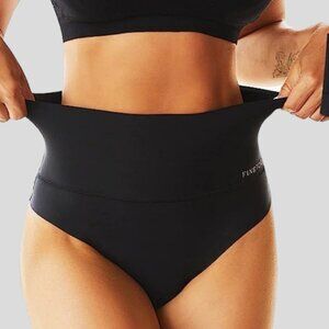 NWOT FINETOO XL High Waisted Thongs w Tummy Control